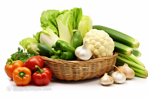 新鲜蔬菜 健康生活的绿色宝藏